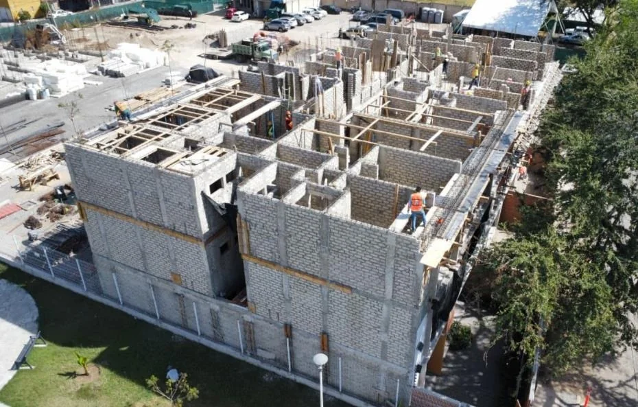 Volumen de la Torre 1 desde el aire
